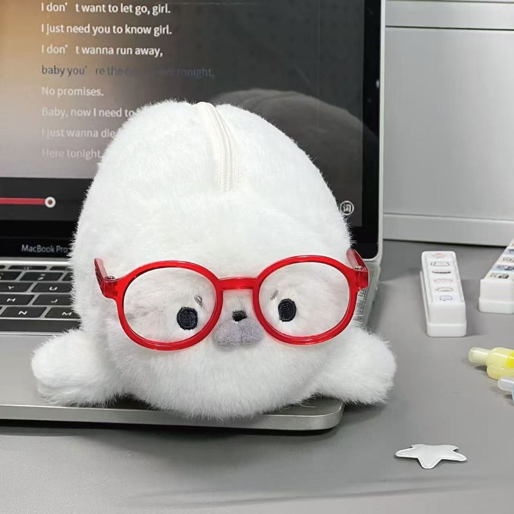 Funny Seal Doll Pencil Case Hi - Aesthetic Large Pencil Case Pouch ulasan dan harga