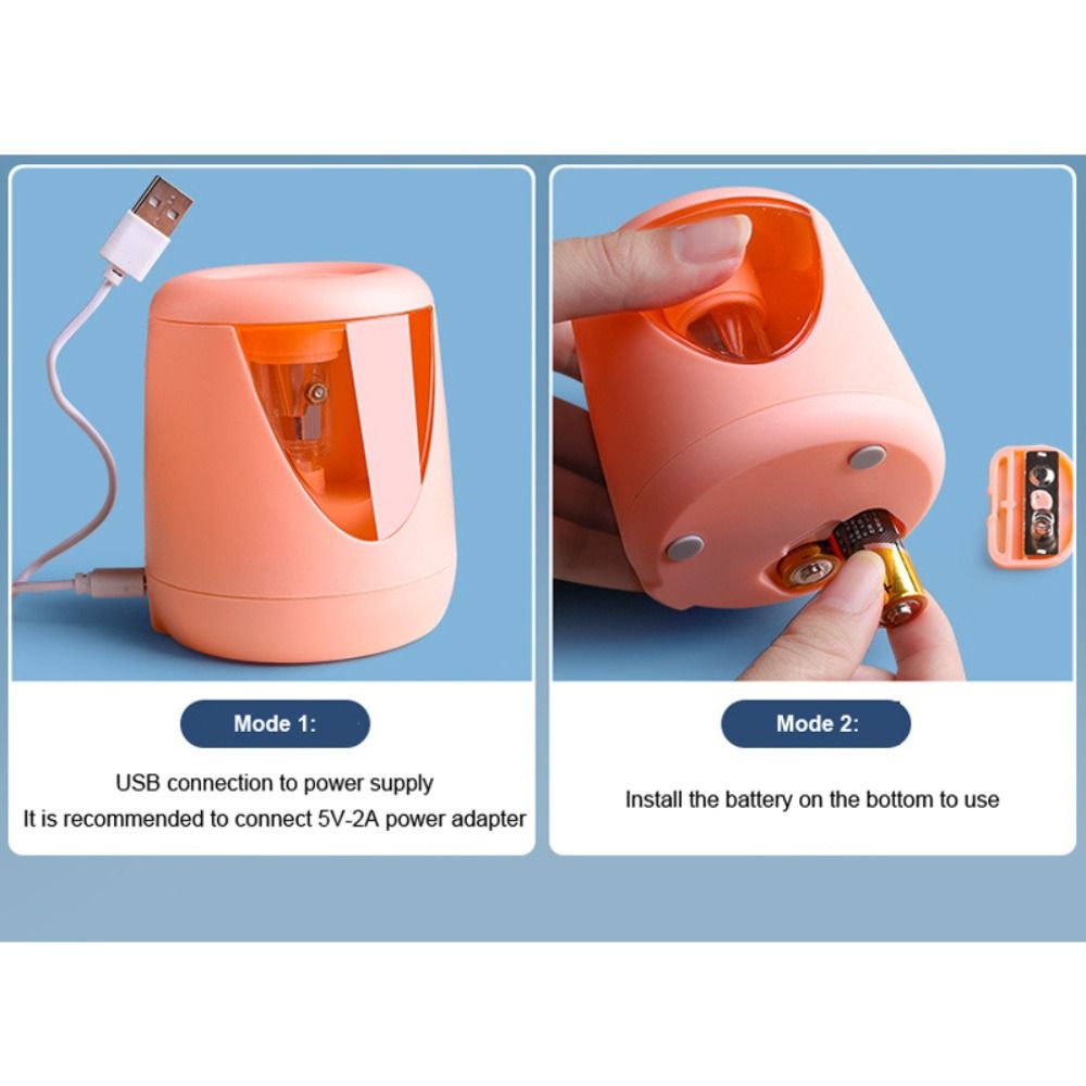 Office School Supplies with De - Electric Pencil Sharpener Usb ulasan dan harga