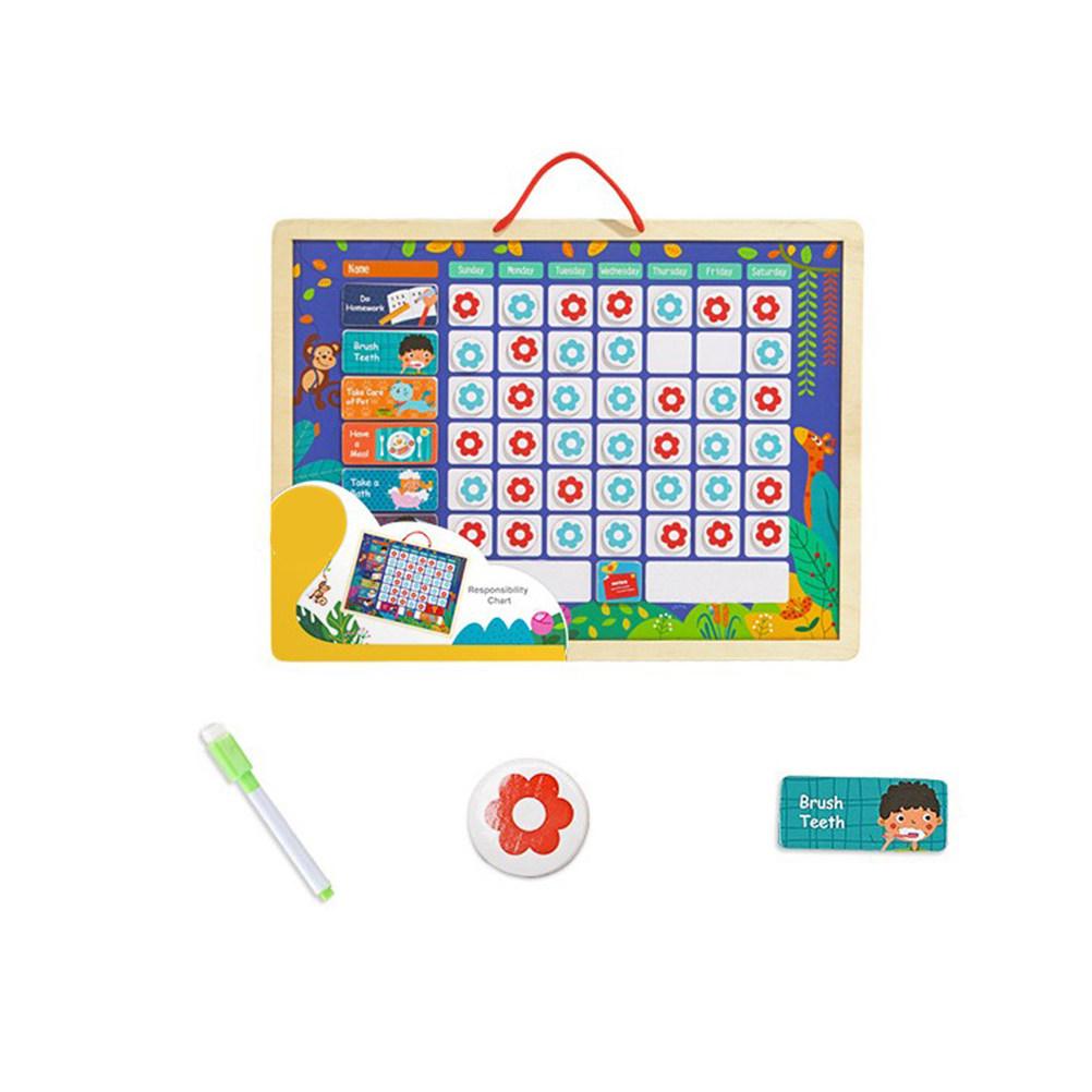 Magnetic Responsibility Chart  - Kids Magnetic Reward Chart Board ulasan dan harga