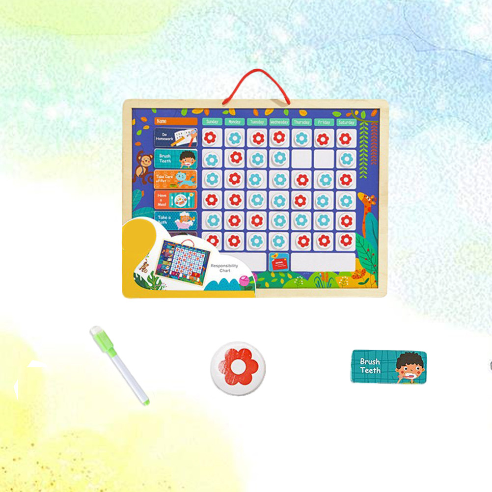 Magnetic Responsibility Chart  - Kids Magnetic Reward Chart Board ulasan dan harga