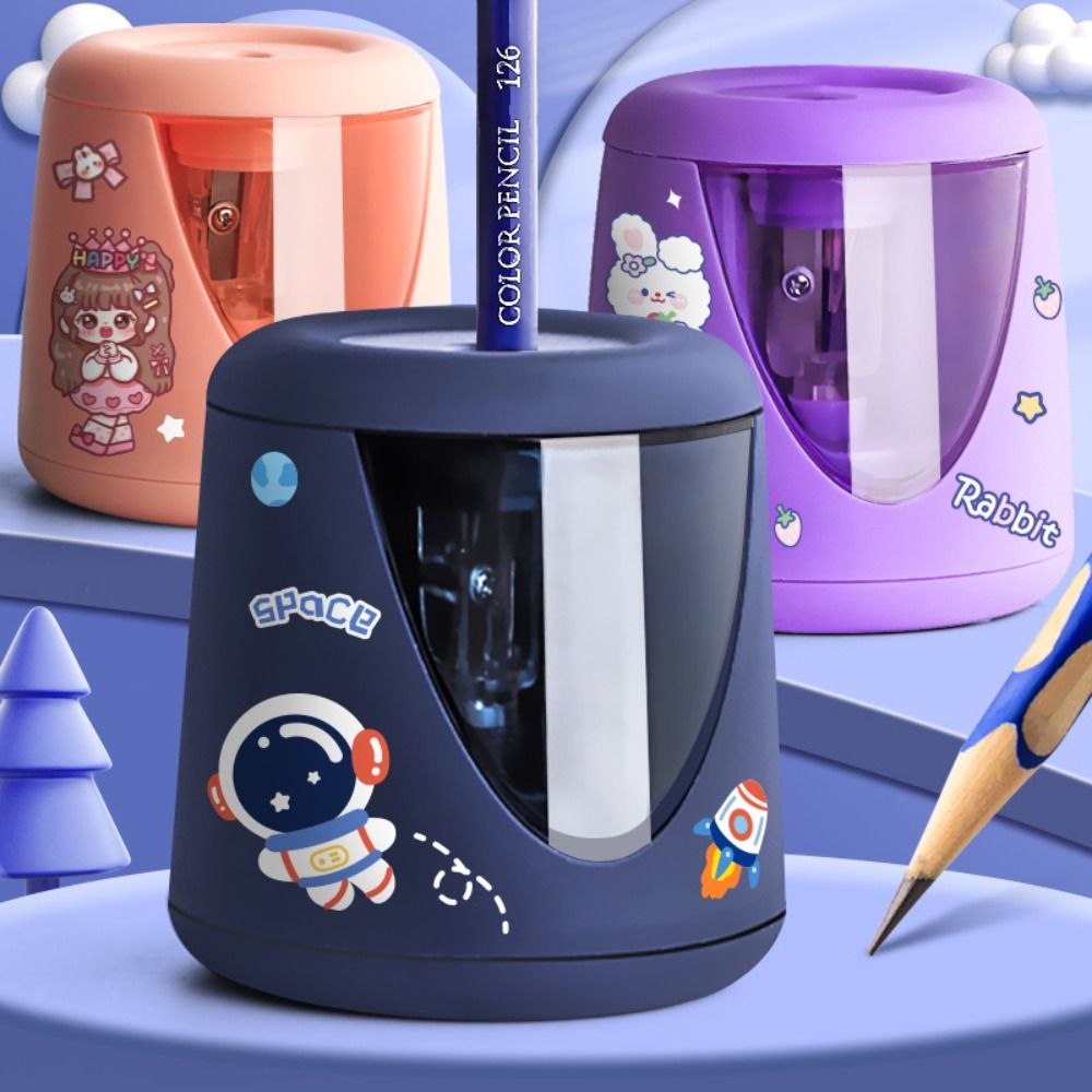 School Supplies Battery/USB/Ch - Electric Pencil Sharpener Usb ulasan dan harga