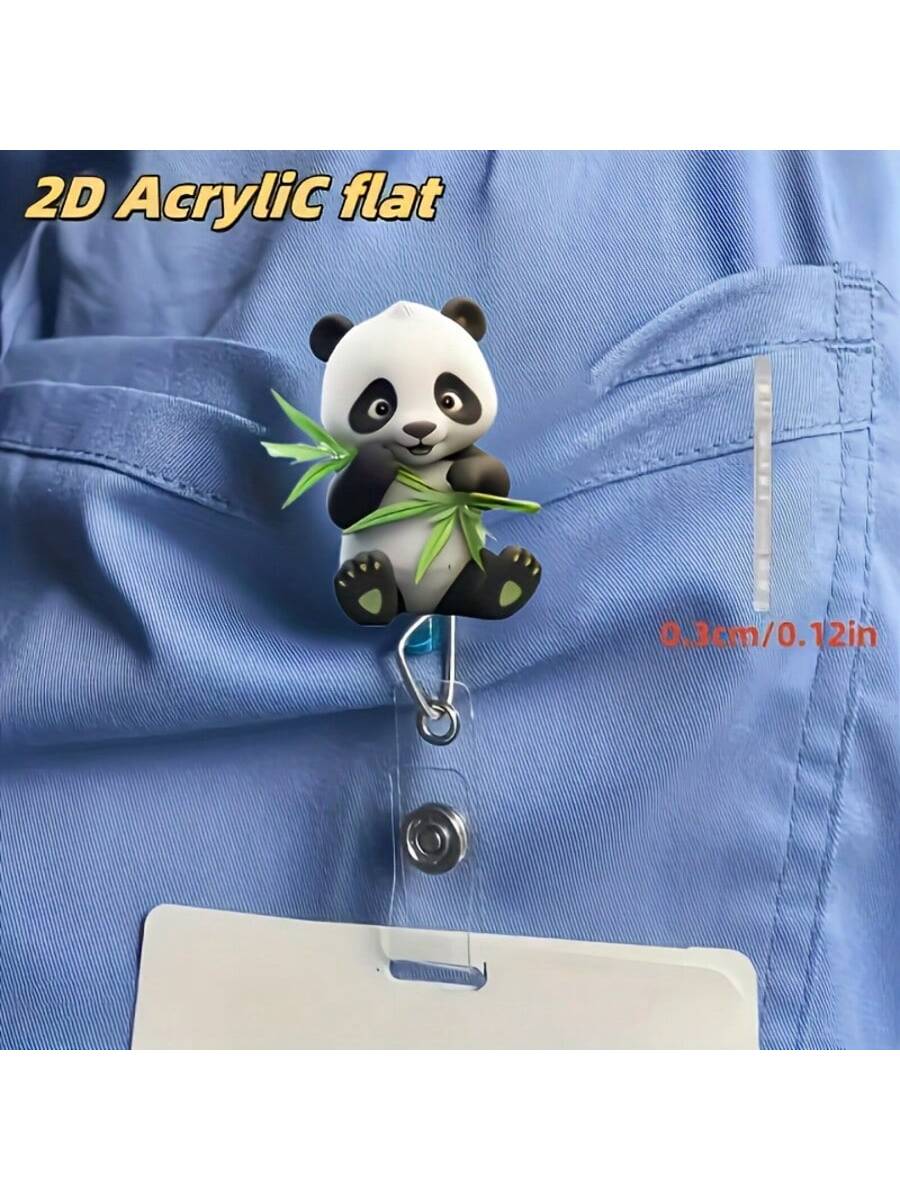 1PC Cute Cat Retractable Badge - School Supplies ulasan dan harga