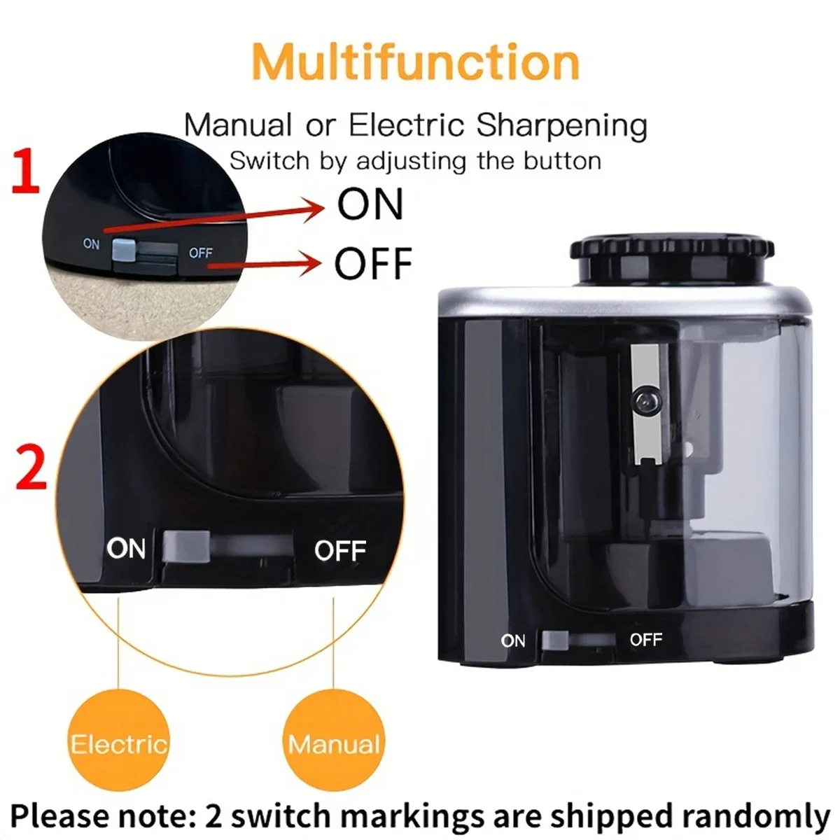 Electric Sharpener Assembly De - Electric Pencil Sharpener Usb ulasan dan harga