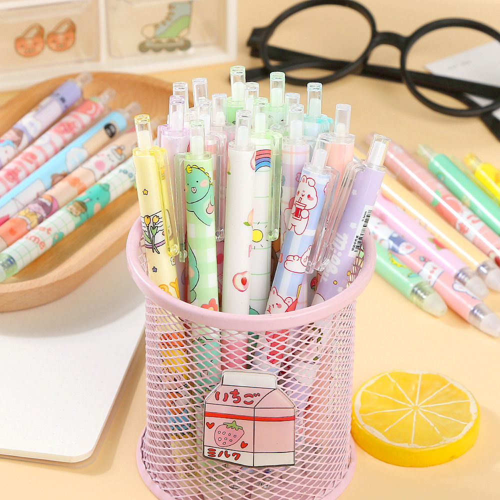 20Pcs/Lot Cute Kawaii Erasable - Retractable Eraser Pen Click ulasan dan harga