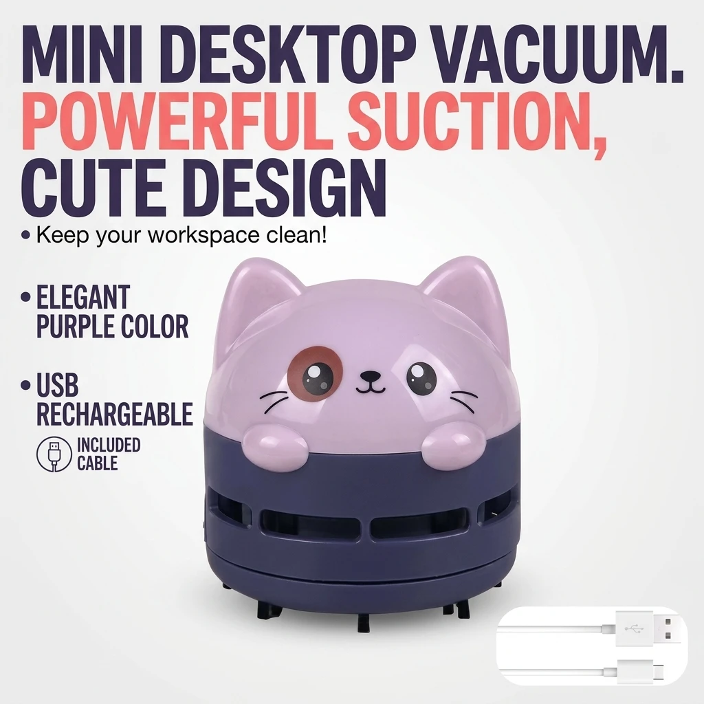 Desktop Vacuum Cleaner Mini Co - Mini Desktop Vacuum Cleaner For Eraser Dust ulasan dan harga