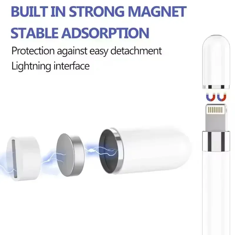Magnetic Pencil Caps for Apple - Stationery ulasan dan harga