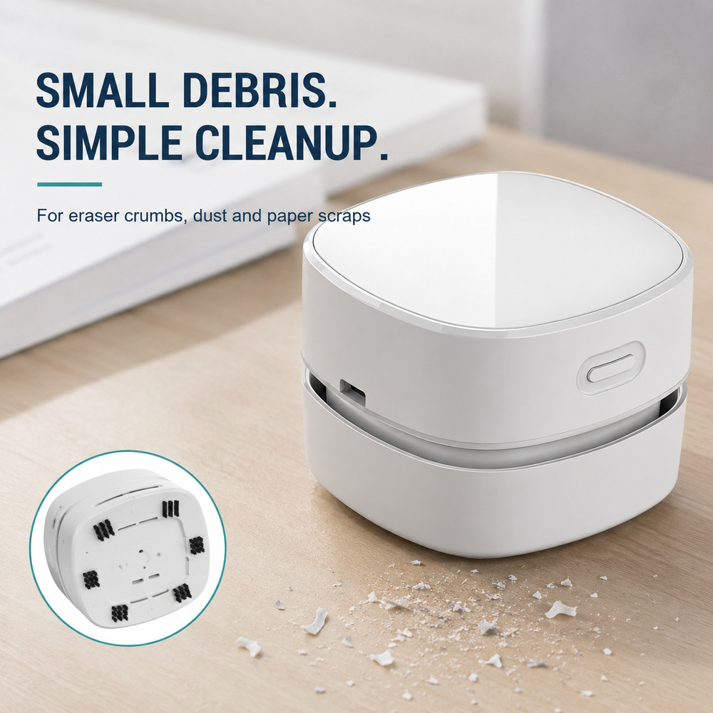 Portable Desktop Vacuum Cleane - Mini Desktop Vacuum Cleaner For Eraser Dust ulasan dan harga