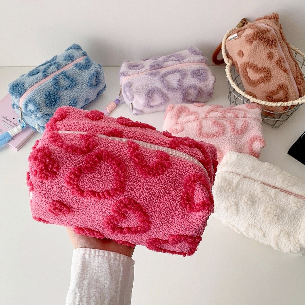Pen Bag Leopard Stationery Bag - Aesthetic Large Pencil Case Pouch ulasan dan harga