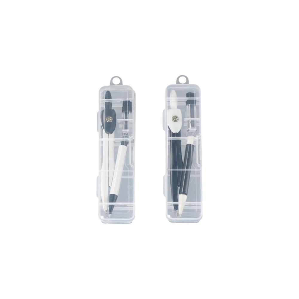 With Pencil Refills Lead Compa - Math Geometry Set With Compass ulasan dan harga