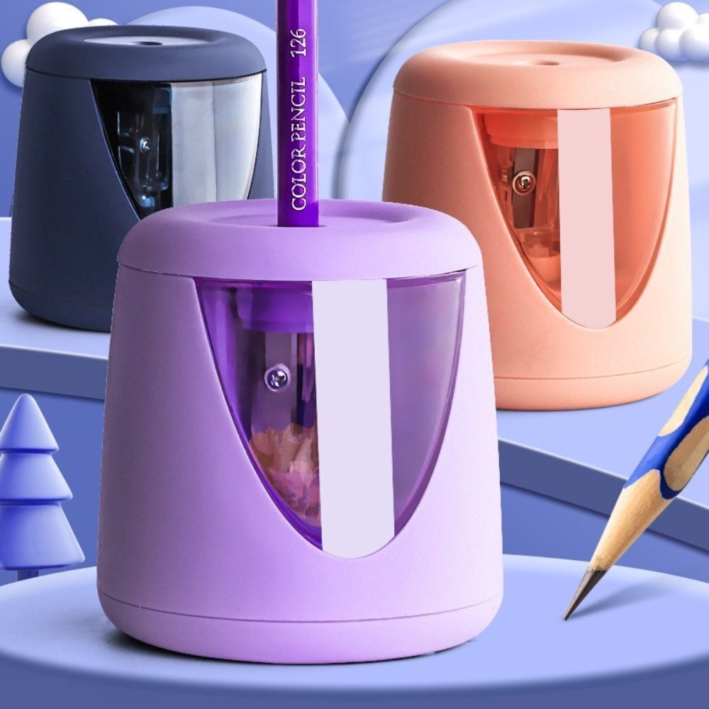 Sticker Office School Supplies - Electric Pencil Sharpener Usb ulasan dan harga