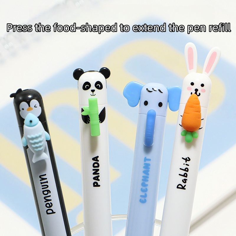Novelty Animal Topper Erasable - Retractable Eraser Pen Click ulasan dan harga