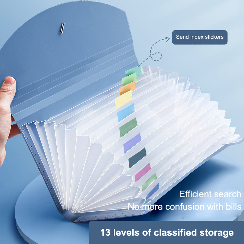 ✰✪13 Pockets Expanding File Fo - Expandable Accordion File Folder 13 Pockets ulasan dan harga