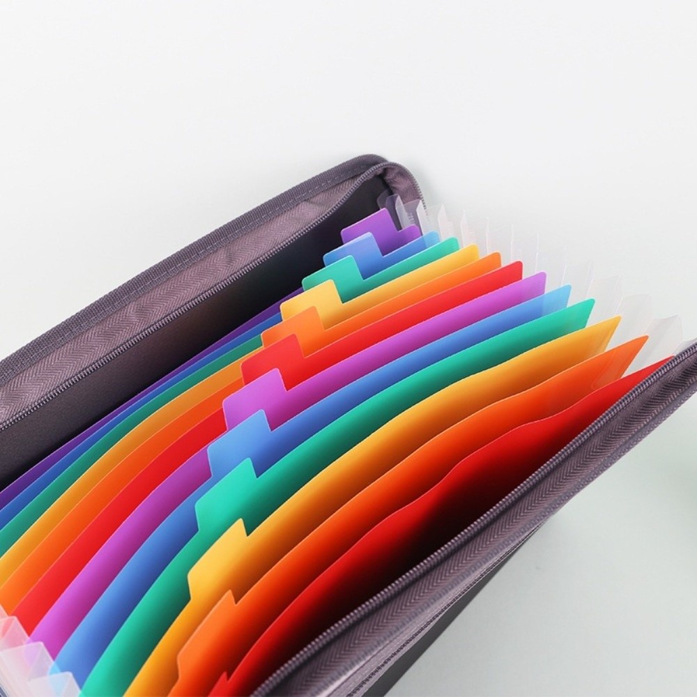 13 Pockets Expanding File Fold - Expandable Accordion File Folder 13 Pockets ulasan dan harga