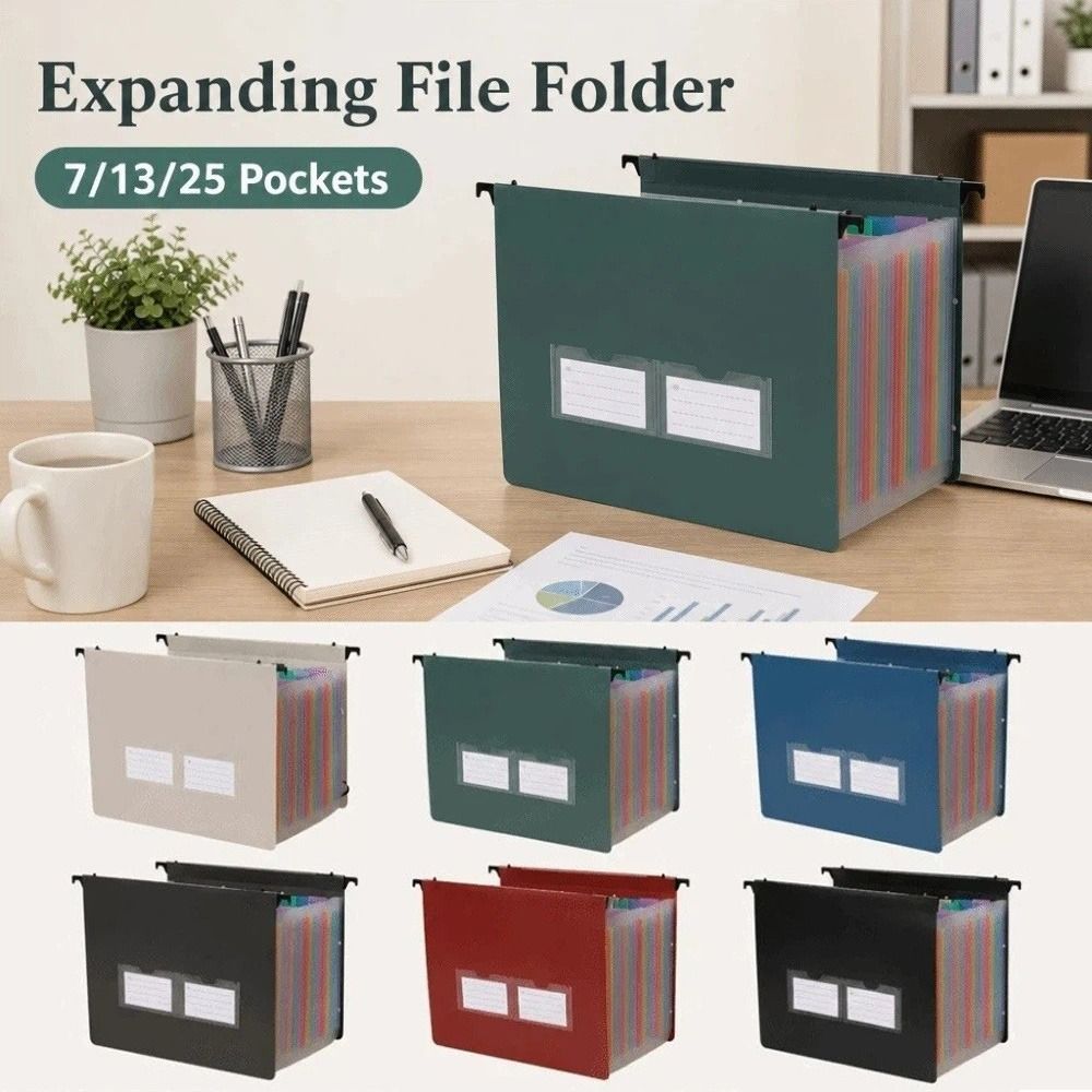 7/13/25 Pockets Expanding File - Expandable Accordion File Folder 13 Pockets ulasan dan harga