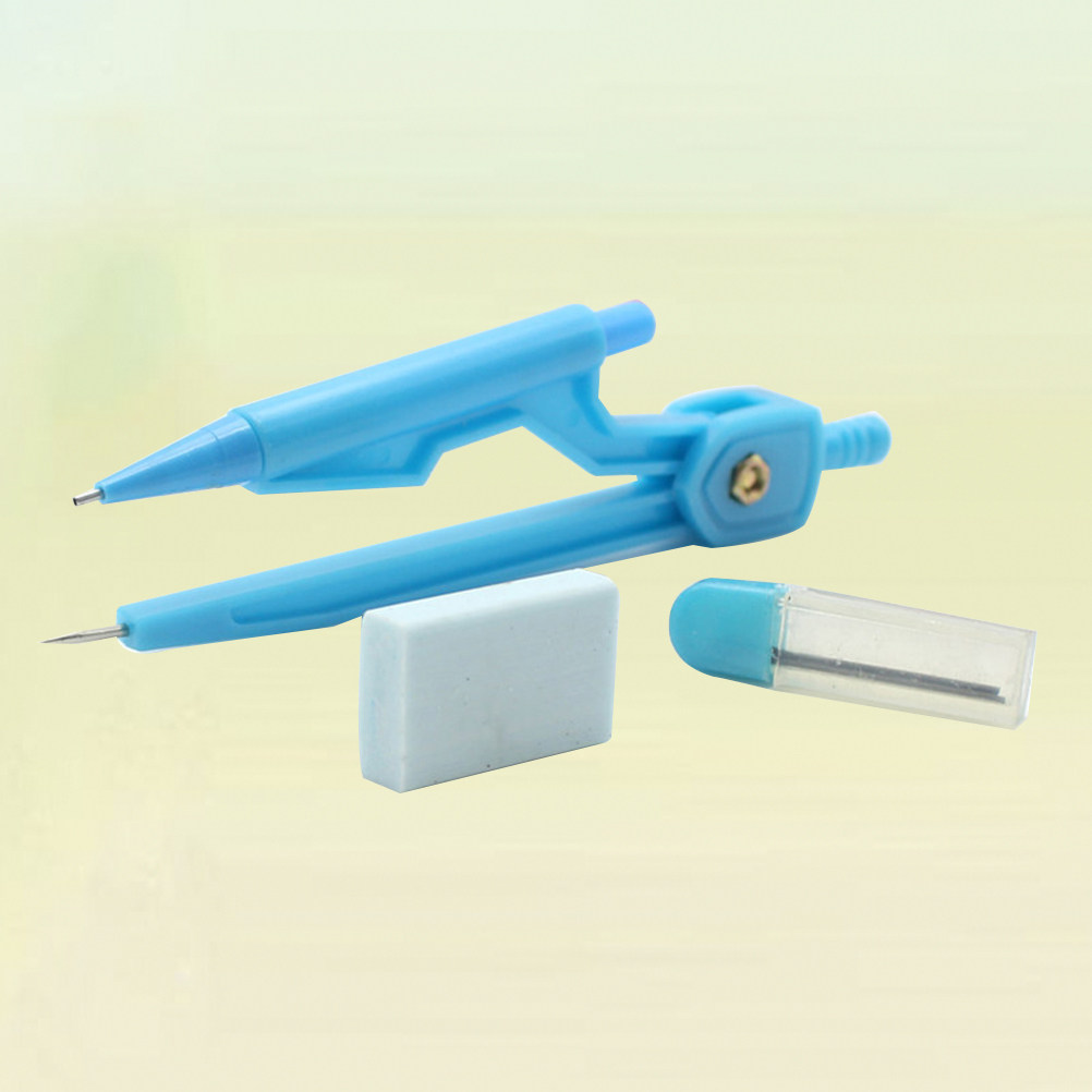 3Pcs Automatic Pencil Compass  - Math Geometry Set With Compass ulasan dan harga