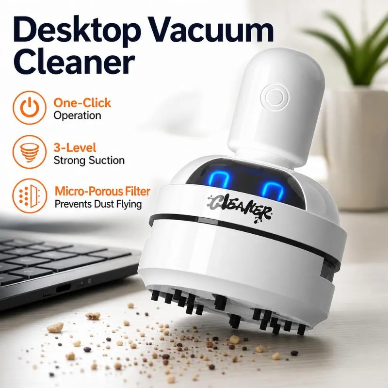 Desktop Cleaner Vacuum Cleaner - Mini Desktop Vacuum Cleaner For Eraser Dust ulasan dan harga