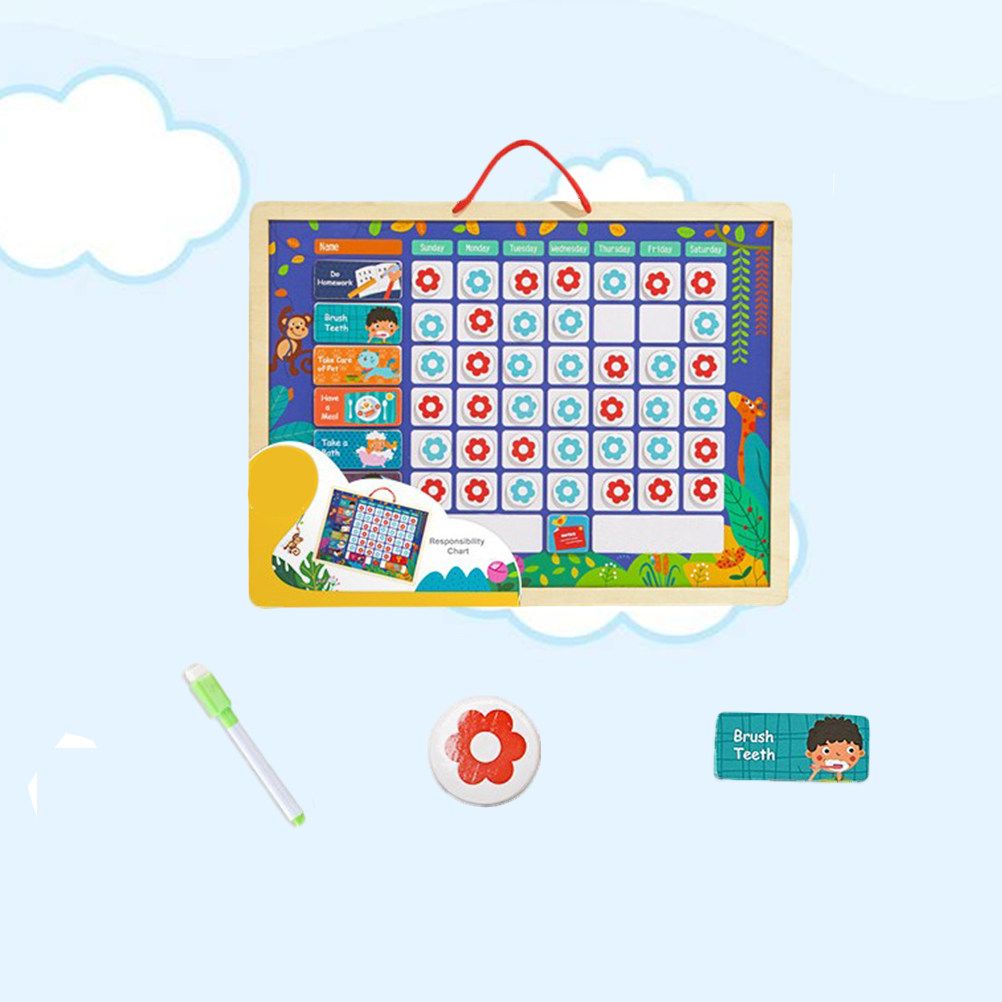 Kids Educational Magnetic Resp - Kids Magnetic Reward Chart Board ulasan dan harga