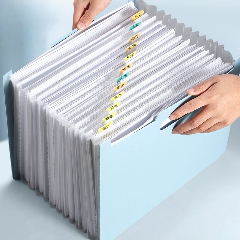 13 Pockets Accordion File Orga - Expandable Accordion File Folder 13 Pockets ulasan dan harga