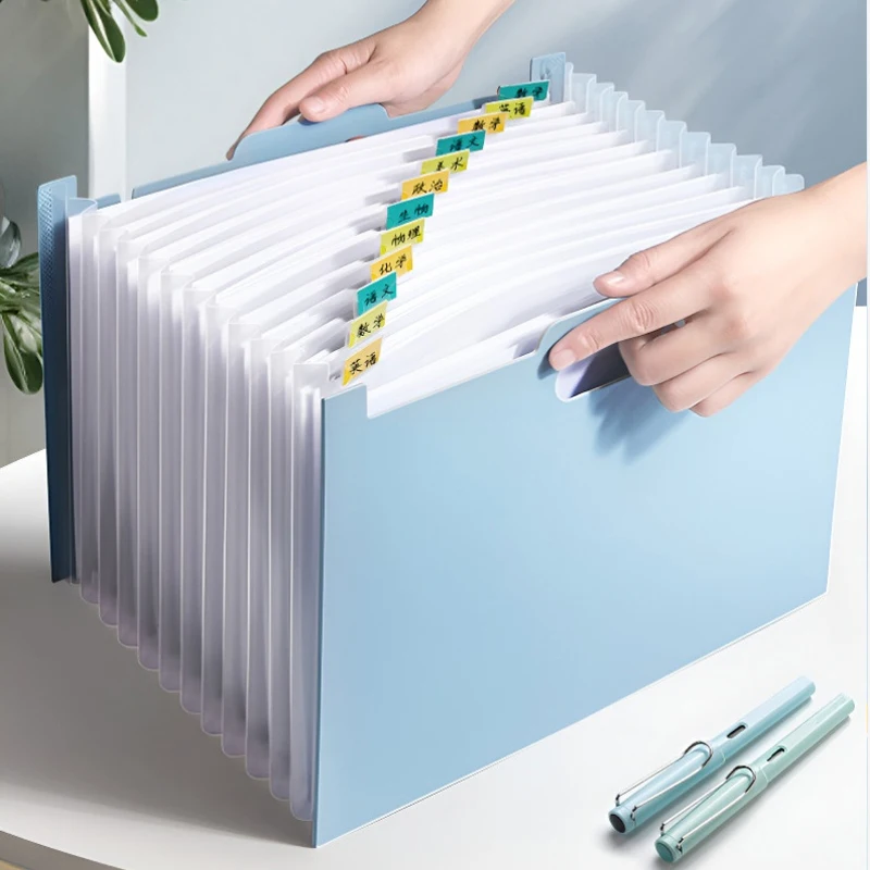 13 Pockets Accordion File Orga - Expandable Accordion File Folder 13 Pockets ulasan dan harga